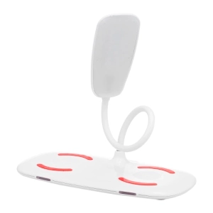 настольная лампа с беспроводной зарядкой