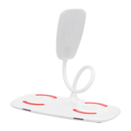 настольная лампа с беспроводной зарядкой