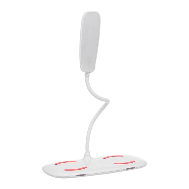 светодиодная лампа с беспроводной зарядкой