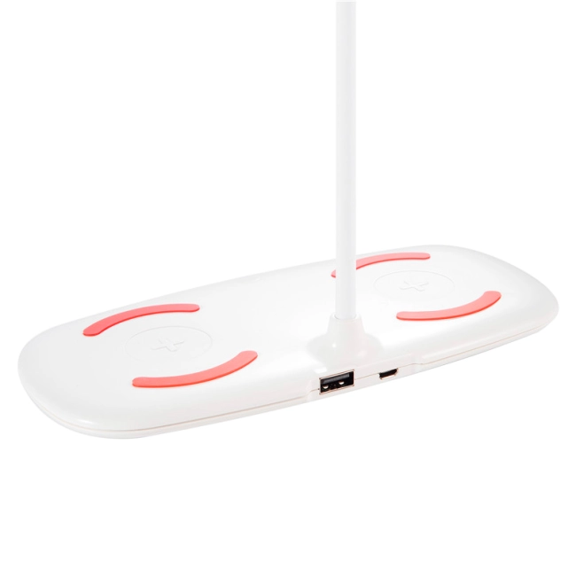 лампа с qi зарядкой