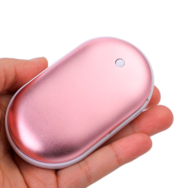 зовнішній акумулятор-грілка power bank