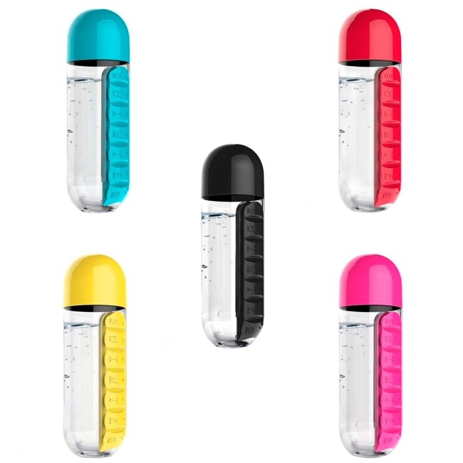 пляшка з пігулкою