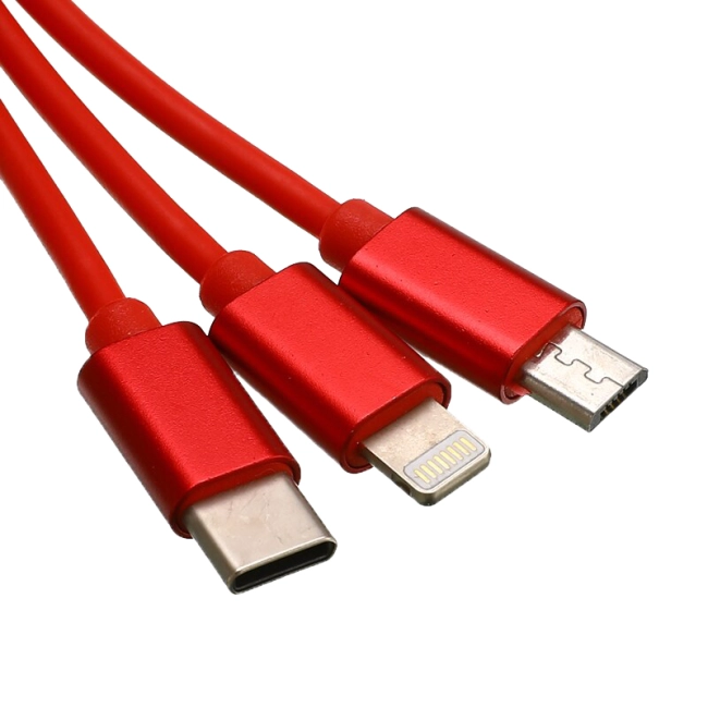 кабель рулетка 3 в 1