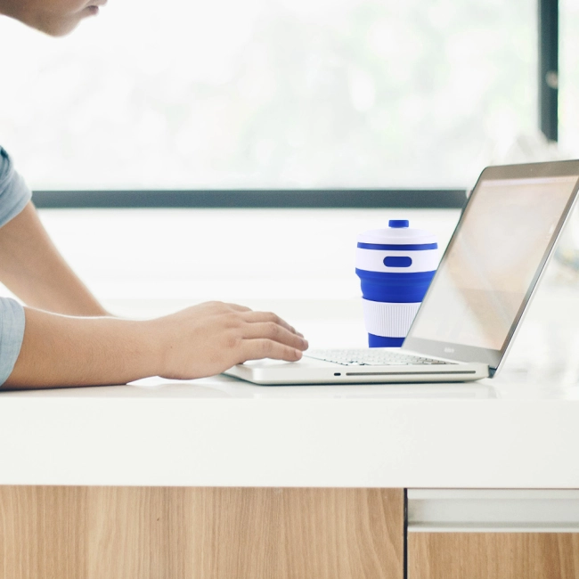 складная силиконовая чашка