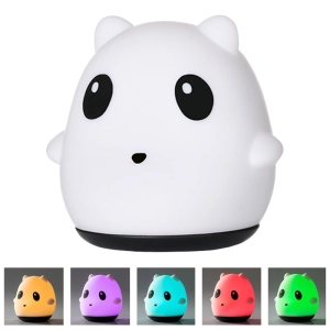 Мягкий силиконовый светильник в виде панды силиконовый ночник