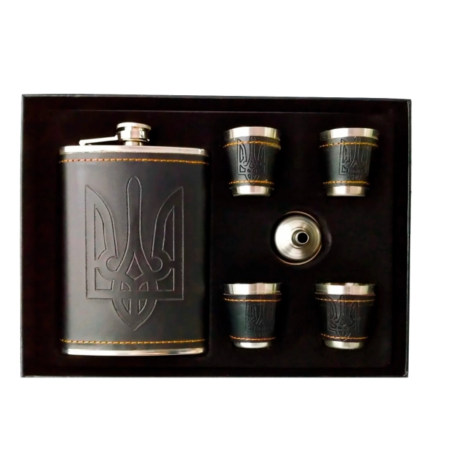 фляга та стопки