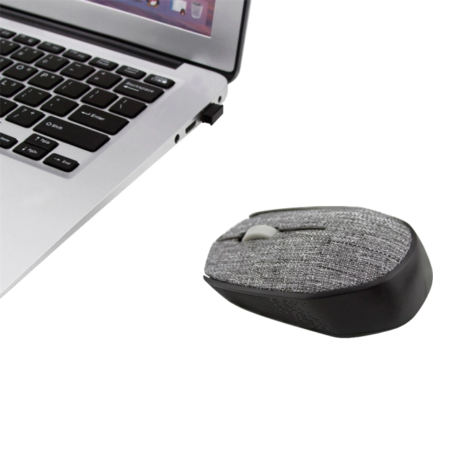 мышь с тканевым покрытием