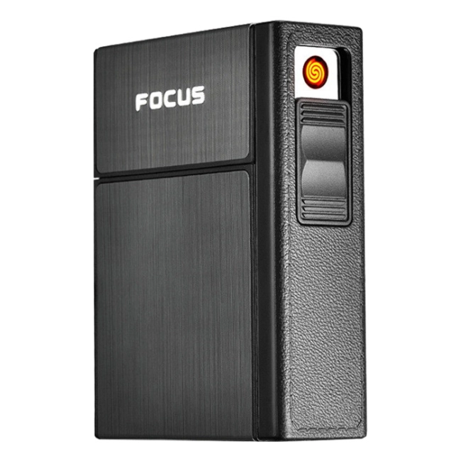 портсигар зажигалка focus