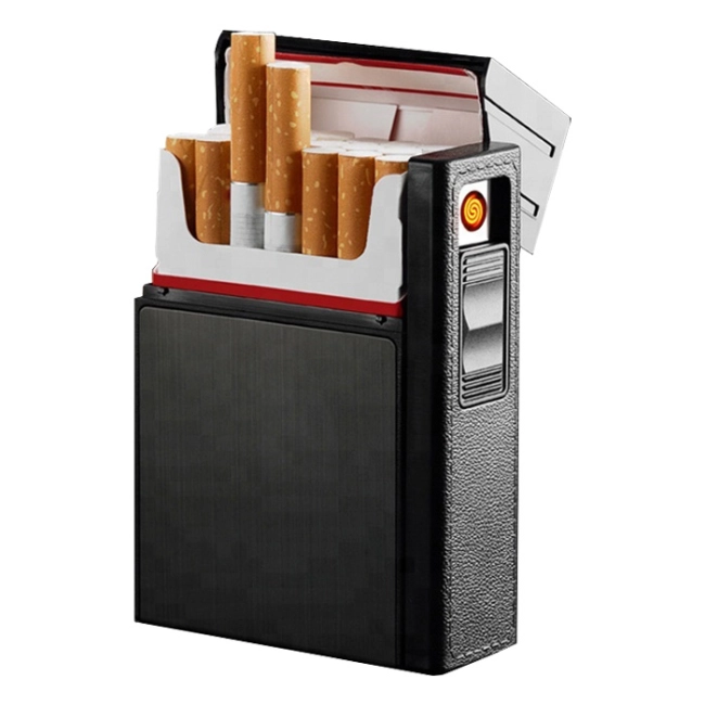 портсигар со встроенной зажигалкой