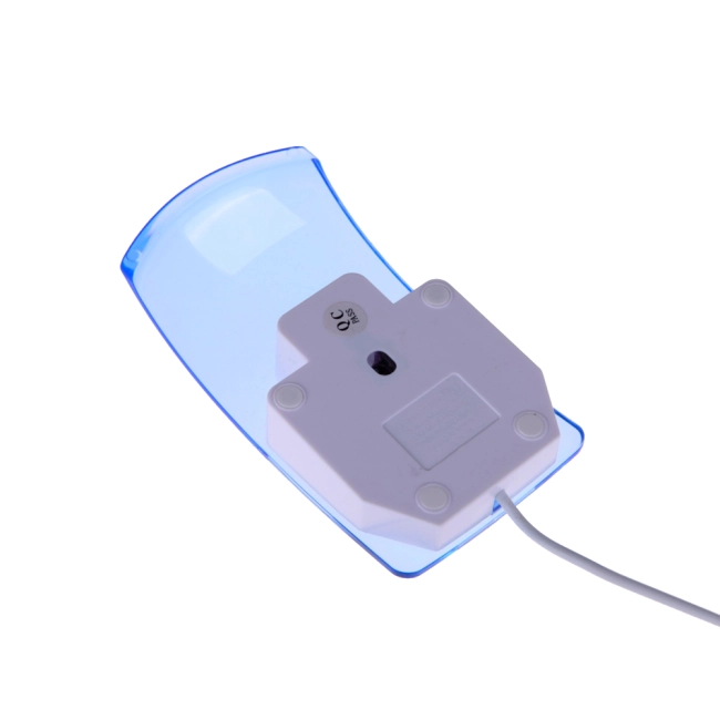 прозора миша з підсвічуванням