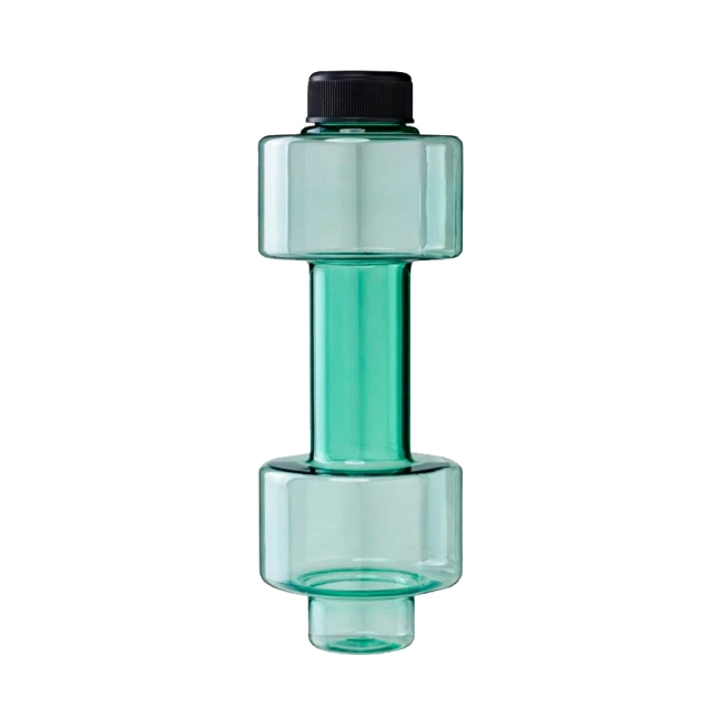 бутылка для воды гантель