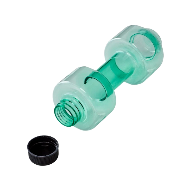 бутылка в виде гантели