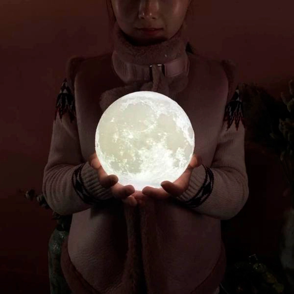 шар ночник 3d луна