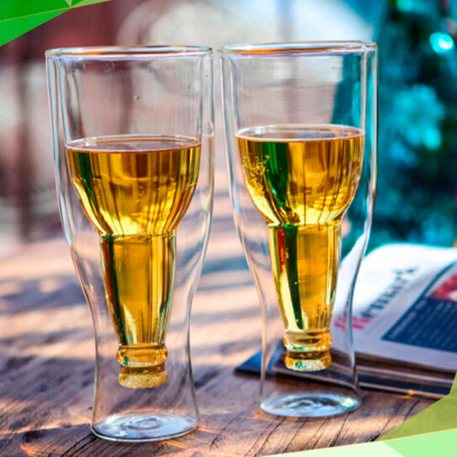 пивний стакан пляшка