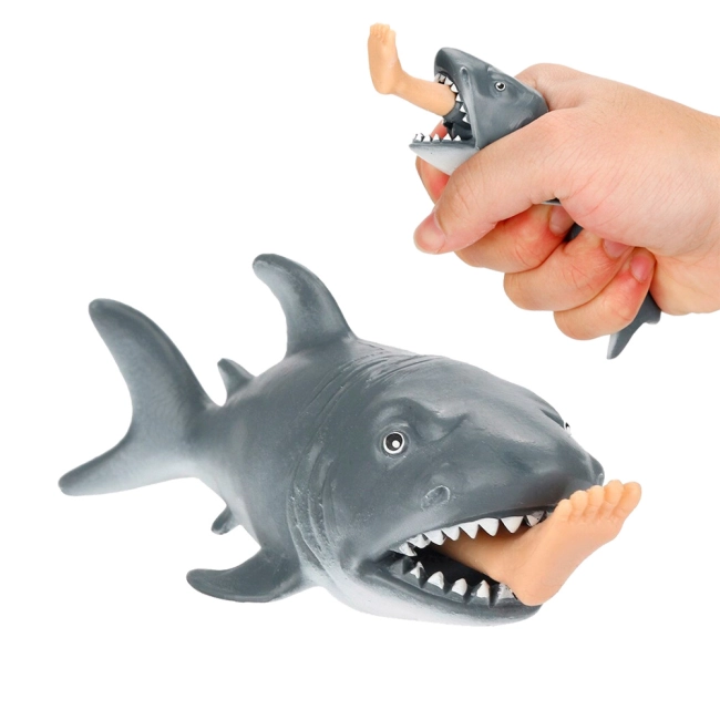 акула с ногой