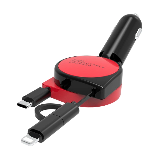 автомобильное зарядное устройство 3 в 1