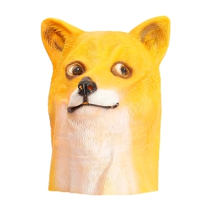 Латексная маска голова собаки маска голова собаки