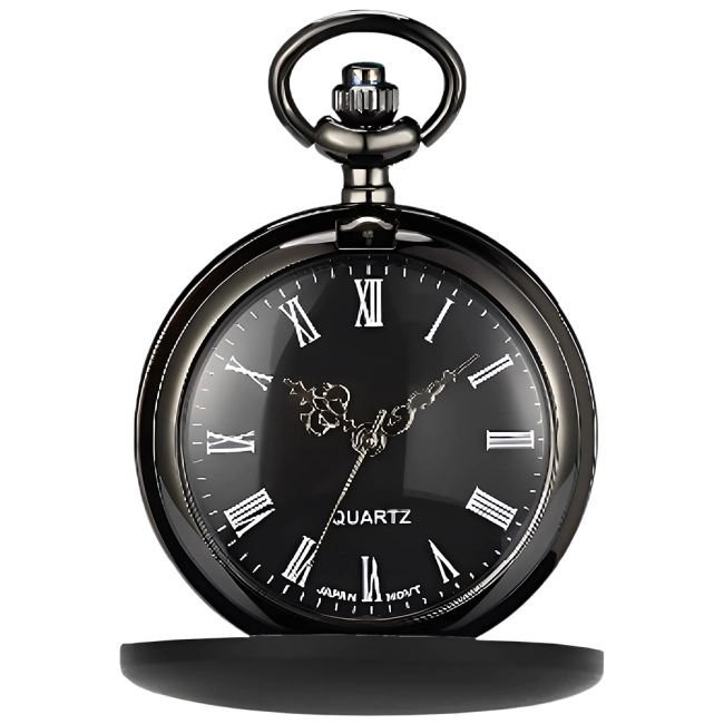 кварцевые карманные часы