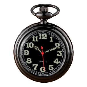 Карманные кварцевые часы на цепочке без крышки карманные кварцевые часы