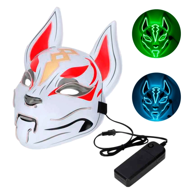 светящаяся в темноте маска