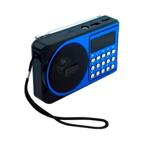 радиоприемник с фонариком и флешкой