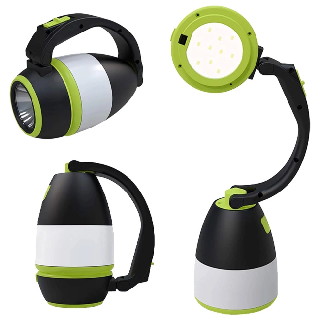 аккумуляторный фонарь 3 в 1