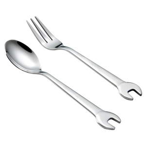 Столовые приборы в виде гаечных ключей приборы с гаечным ключом