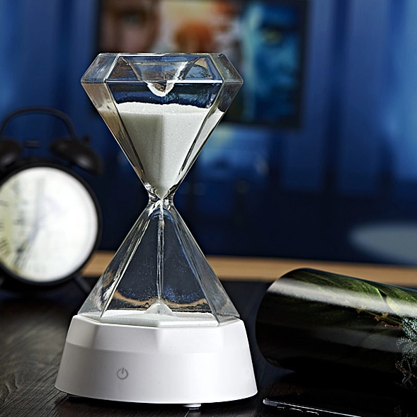 песочные часы светильник