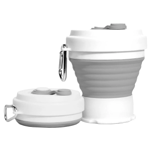 Силіконовий складний стакан з карабіном силіконовий складний стакан