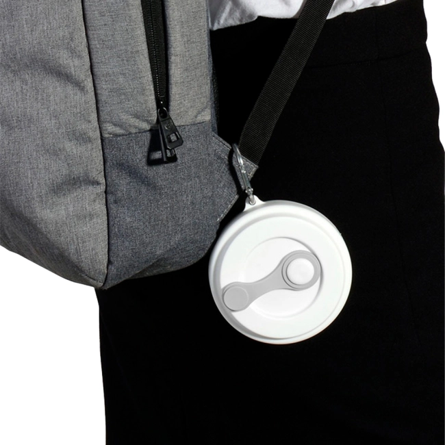 силіконова склянка з карабіном