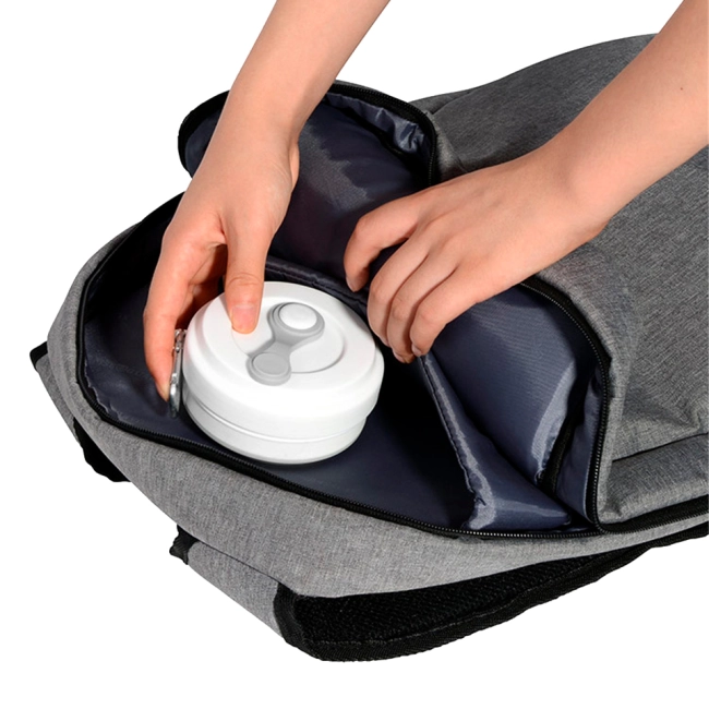 складна склянка з кришкою