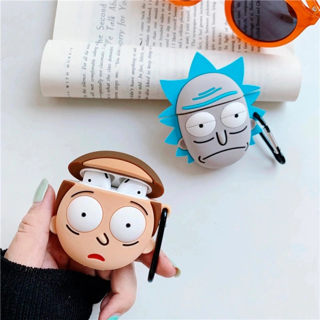 чехол для аирподс рик и морти