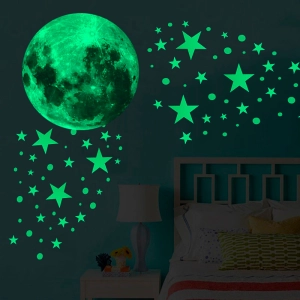 Светящиеся наклейки звездное небо 435 шт светящиеся в темноте наклейки