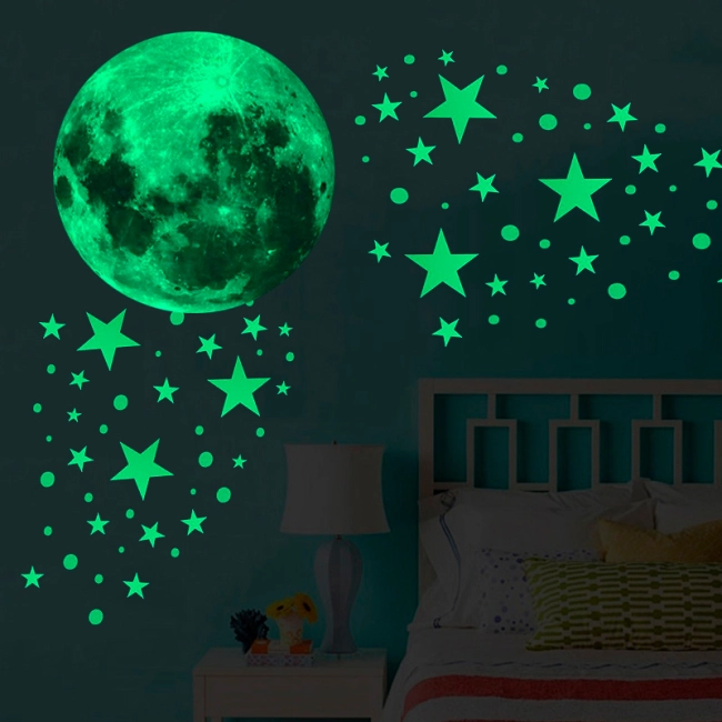 светящиеся в темноте наклейки