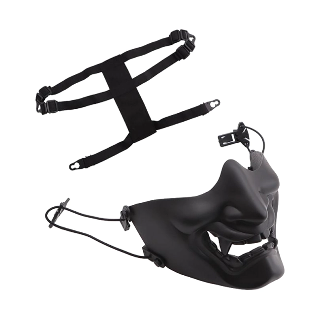 полумаска самурая