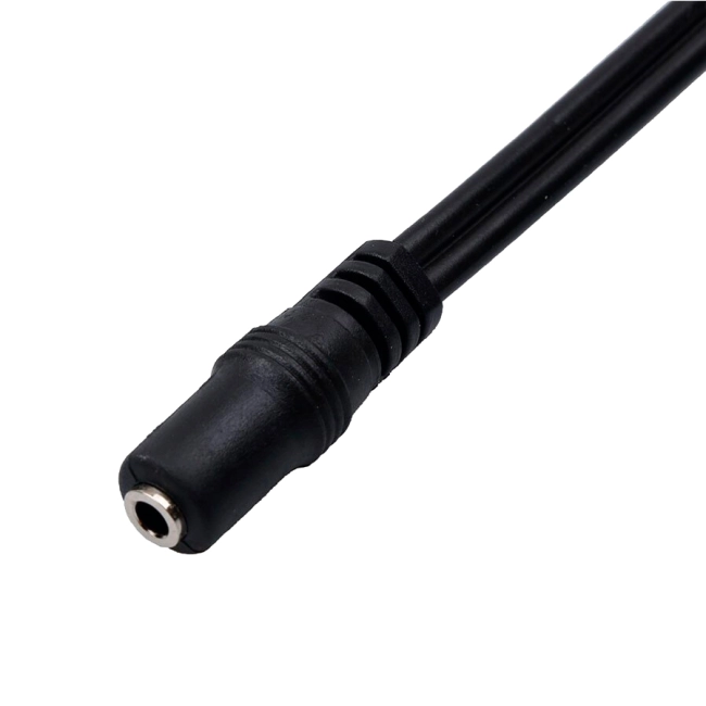 аудіокабель 3.5 мм на 2 rca