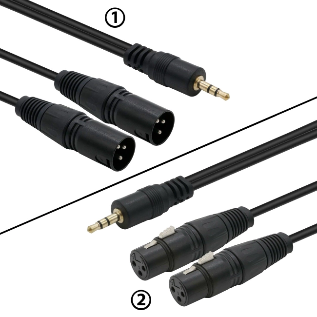 аудио кабель на 2 xlr