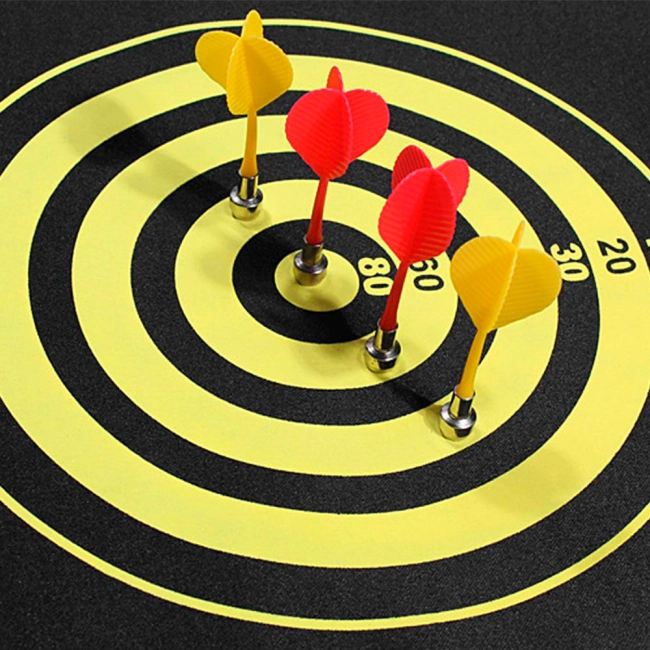 дартс двухсторонний магнитный