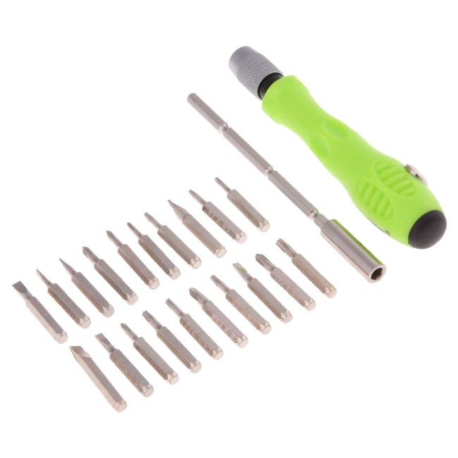 комплект бит с отверткой