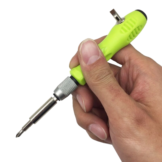 мини-набор бит с отверткой