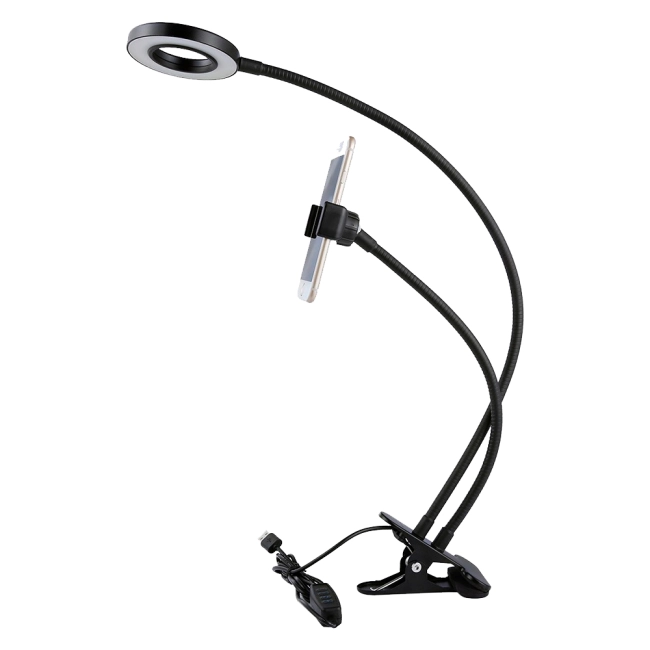 держатель телефона с подсветкой