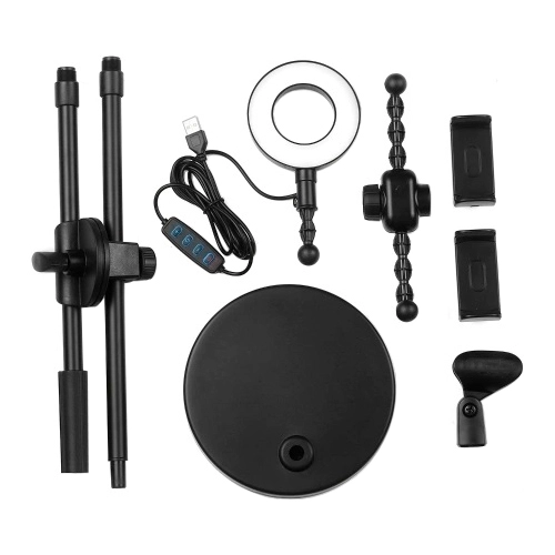 штатив для телефона с лампой