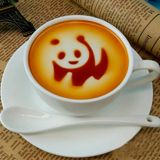 набор трафаретов для кофе