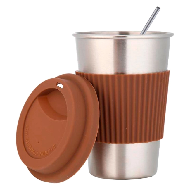 склянка для кави з кришкою