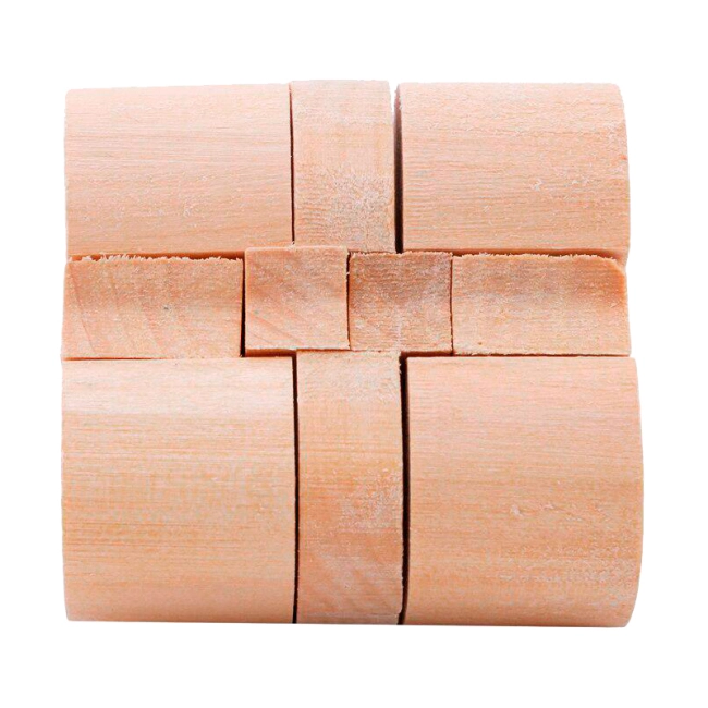 головоломка из деревянных брусков