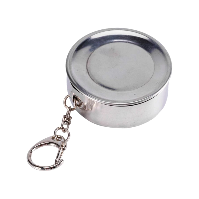 складна металева склянка