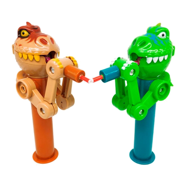 динозавр для леденца