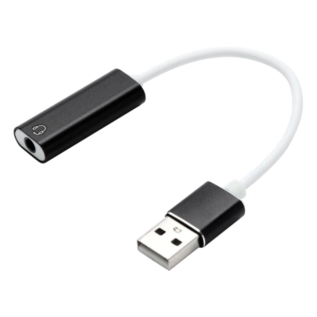 зовнішній звуковий USB адаптер