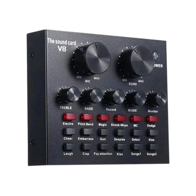 зовнішня звукова карта v8