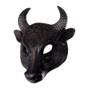 маска голова быка